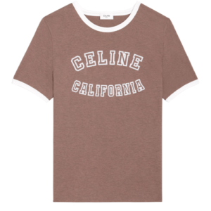 Celine 70s california t-shirt in cotton jersey