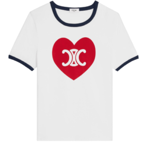 Celine Heart Triomphe t-shirt