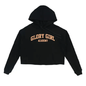 Glory Girl Academy Crop Black Hoodie